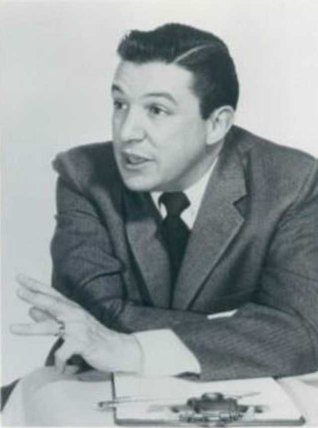 Among the better-known names featured in *Ethic for Broadcasting* are broadcasters David Brinkley, David Susskind, and Mike Wallace, pictured here. Public domain publicity photo for *Mike Wallace Interviews*, via [Wikimedia](https://commons.wikimedia.org/wiki/File:Mike_Wallace_Interviews_1957_(2).jpg).